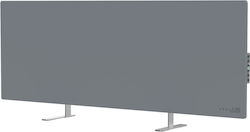 AENO Convector Heater Floor 700W with Electronic Thermostat 100x36.5cm Gray
