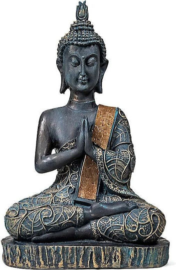 Niyamas Decorative Buddha Polyresin 14x7.5x22cm 1pcs