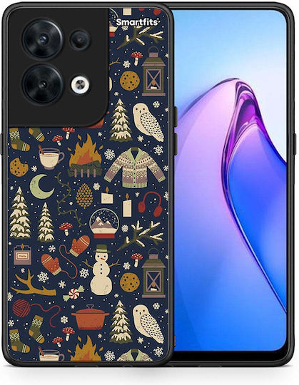 Smartfits Back Cover Πολύχρωμο (Oppo Reno8)