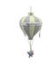Hängendes Ornament Ballon Silber