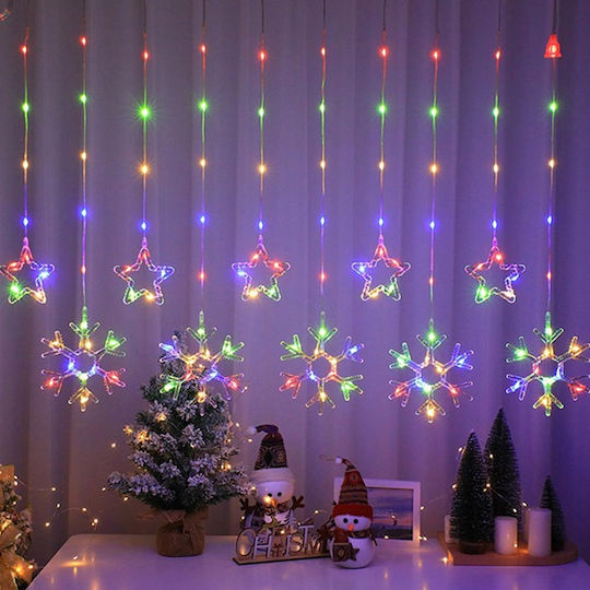10 Lights LED 3.6m. x 80cm White type Rain 1pcs