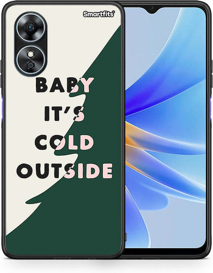 Smartfits Cold Outside Back Cover Πολύχρωμο (Oppo A17)