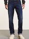 Herren Jeanshosen Regular Fit Blau MP-D-JNS-W23-005 Dunkelblaue Denim