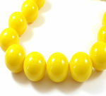 Glass Craft Bead Yellow