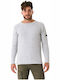 Bellissimo Men's Long Sleeve Sweater Grey