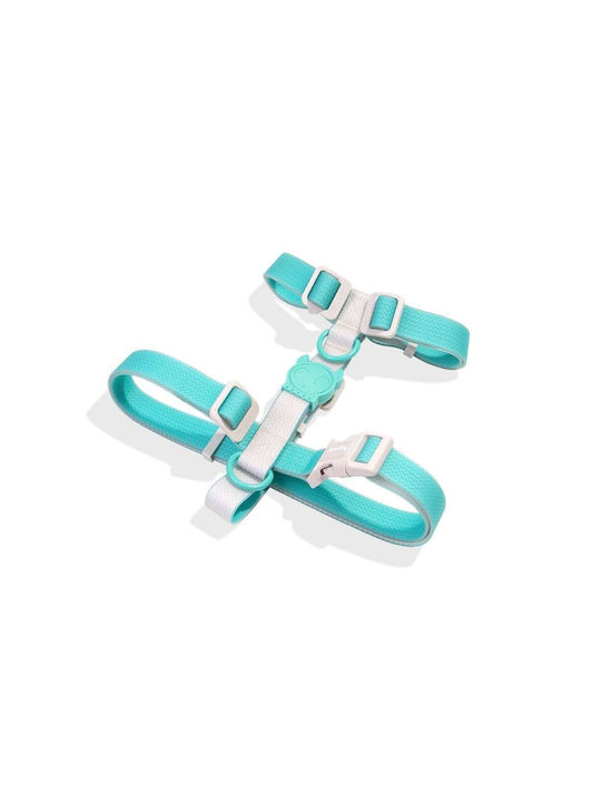 Zee-Dog Hundegeschirr H-harness Tidal Blau Klein 390521