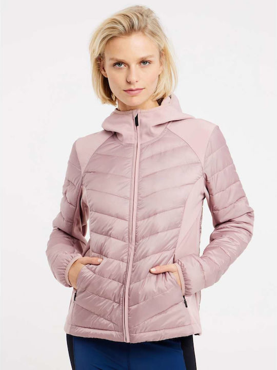 Protest Women's Cardigan Mauvepink Pink