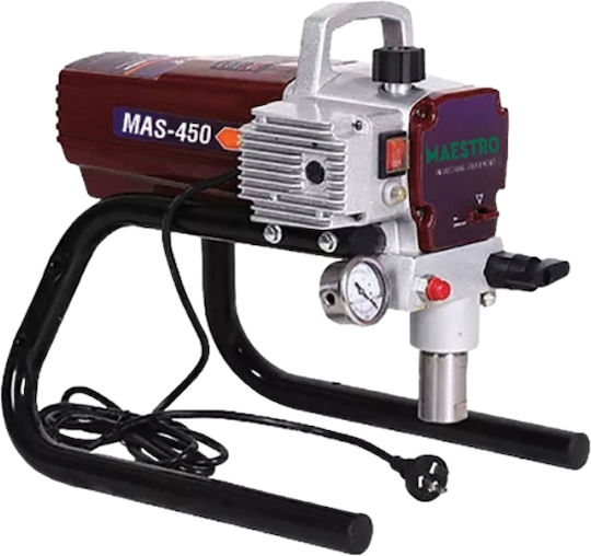 Maestro MAS-450 Ηλεκτρικό Πιστόλι Βαφής 1300W με Δοχείο 2.2lt