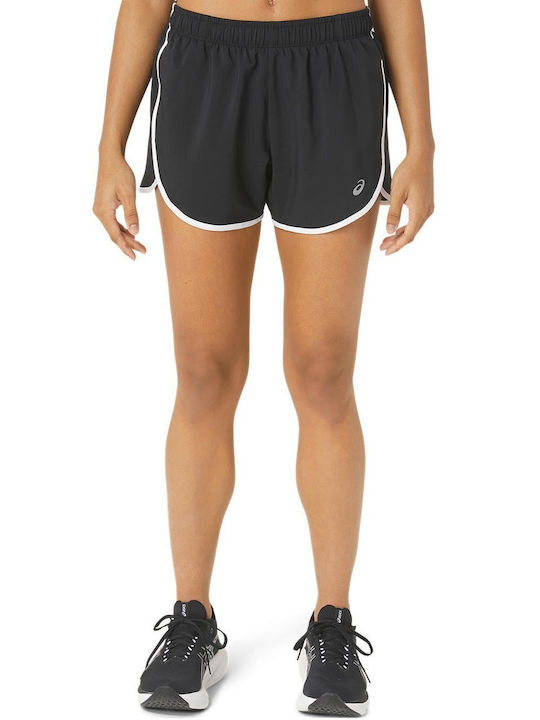 ASICS Icon 4in Women's Sporty Shorts BLK 2012C7...