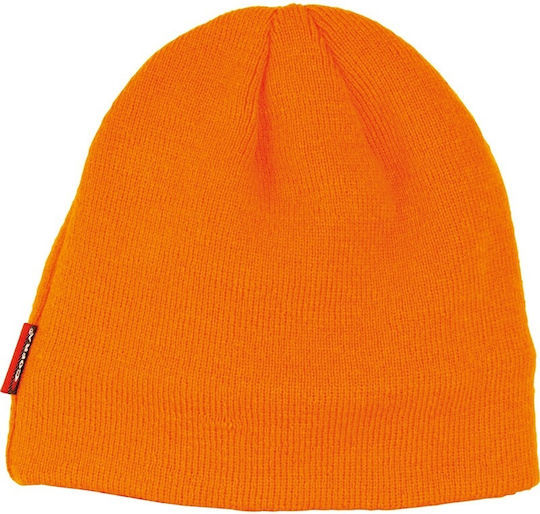 Beanie Unisex Beanie Gestrickt in Orange Farbe