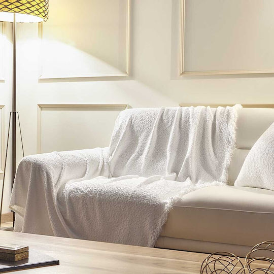 Waverly Τετραθέσιου Καναπέ Π180xΜ320cm White