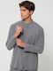 Long-sleeved Shirt Polka Dot Grey