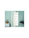Easy Home Κουρτίνα με Τρέσα Laserta Λευκή 140x270εκ.