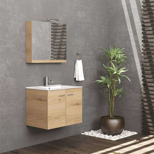 Karag New Bitola Πάγκος χωρίς Νιπτήρα Μ74xΒ45xΥ55cm Elvezia