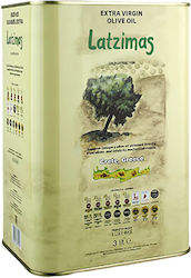 Λατζιμάς Exzellentes natives Olivenöl mit Aroma Unverfälscht 3Es 1Stück