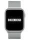 Bikkembergs BK15-3 Small Aluminium Smartwatch with Heart Rate Monitor (Silver Metallic Bracelet)