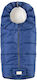 Nuvita Essential Stroller Footmuff Blue with Fl...