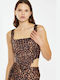 Glamorous Women's Blouse Sleeveless Brown