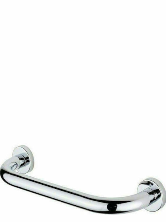 Import Hellas 8080 Inox Bathroom Grab Bar for Persons with Disabilities 30cm Silver