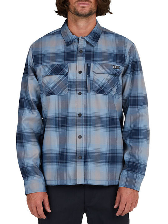 Salty Crew Men's Shirt Overshirt Long Sleeve navy