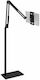 Factory Mobile Stand with Arm in Black color 34962315