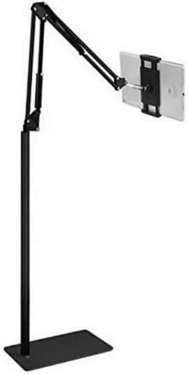 Factory Mobile Stand with Arm in Black color 34962315