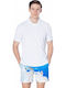 Polo Short Sleeve Blouse White