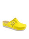 Vesna Damen Anatomisch Clogs Gelb