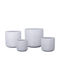 Supergreens Flower Pot Hanging White B-0270-8