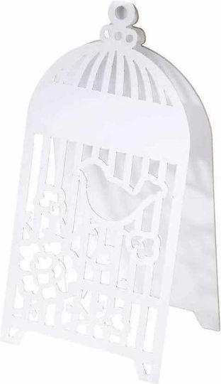 Talking Tables Photo Booth Prop for Party with Theme "Marriage" S-AIR-BIRDCAGEPLCARD