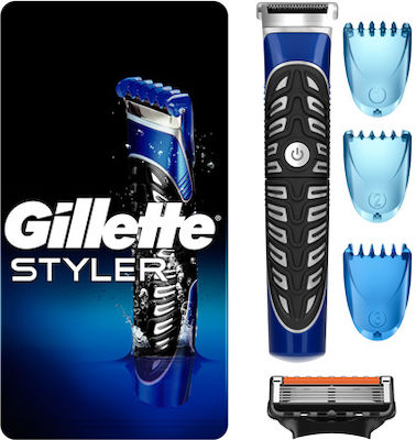 Gillette Styler 4in1 Ξυριστική Μηχανή Προσώπου με Απλές Μπαταρίες