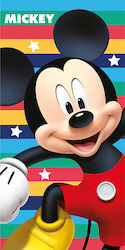 Disney Παιδική Πετσέτα Θαλάσσης Μπλε Mickey