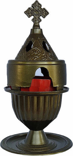 Agion Oros CHaitidis Candelabru Metalic 9x9x18εκ.