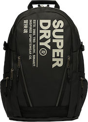 Superdry Tarp Rucksack Backpack Black 21lt