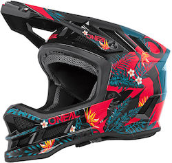 O'neal Full Face Mountain Bicycle Helmet Red