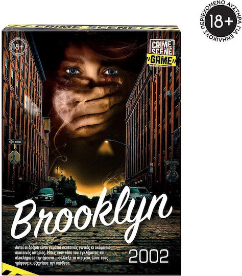 Board Game Crime Scene Brooklyn 2002 for 1+ Players 18+ Years Old AS
