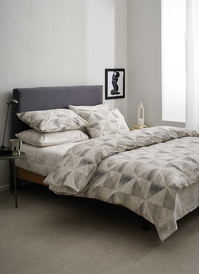 Vesta Home Duvet Cover Set Cotton Double with 2 Pillowcases 200x240 Vilma 1