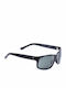 Ralph Lauren Men's Sunglasses with Black Plastic Frame and Black Lens PH4035 500171