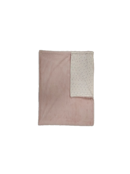 All Stars Decke Wickeltücher für Kinderzimmer Baumwolle Rosa Pink 75x105cm