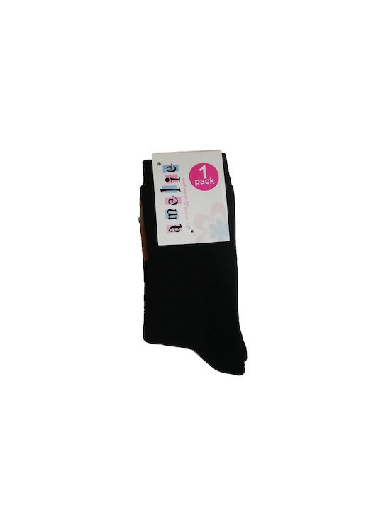 Amelie Women's Socks Black