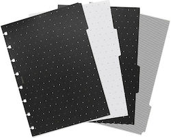 Filofax Διαχωριστικά Fιlοfαχ A5 Διαχωριστικα 6 Θεματων Moonlight