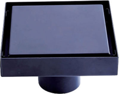 Domistyle Oțel inoxidabil Grătar cu Dimensiune 12x12cm Negru