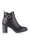 Diamantique Damen Chelsea Stiefeletten Schwarz