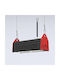 Eurolamp Waterproof Outdoor Hanging Ceiling Light with Integrated LED in Black Color 147-56683