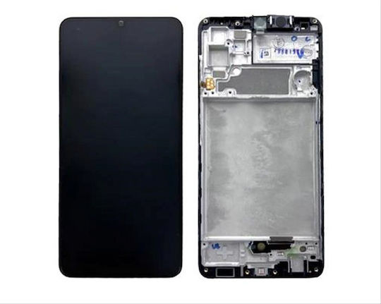 Samsung Οθόνη mit Touch-Mechanismus für Galaxy A32 4G (Schwarz)