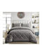Homeone Bettbezug Elektrische Gitarren Großes Doppelbett 220x240cm Gray 3Stück 350 GSMGsm