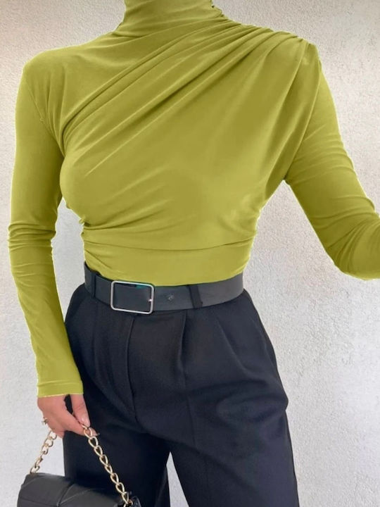 Concept Women's Blouse Long Sleeve Cabbage.