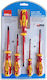 Hilka Set 5 Electrician VDE 1000V Screwdrivers