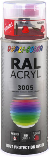 Motip Dupli Spray Vopsea cu Strălucitor Efect RAL 3005 400ml