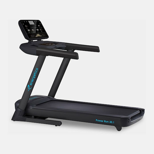 Energetics Power Run 20.1 4hp Ηλεκτρικός Αναδιπλούμενος Διάδρομος Γυμναστικής για Χρήστη έως 150kg